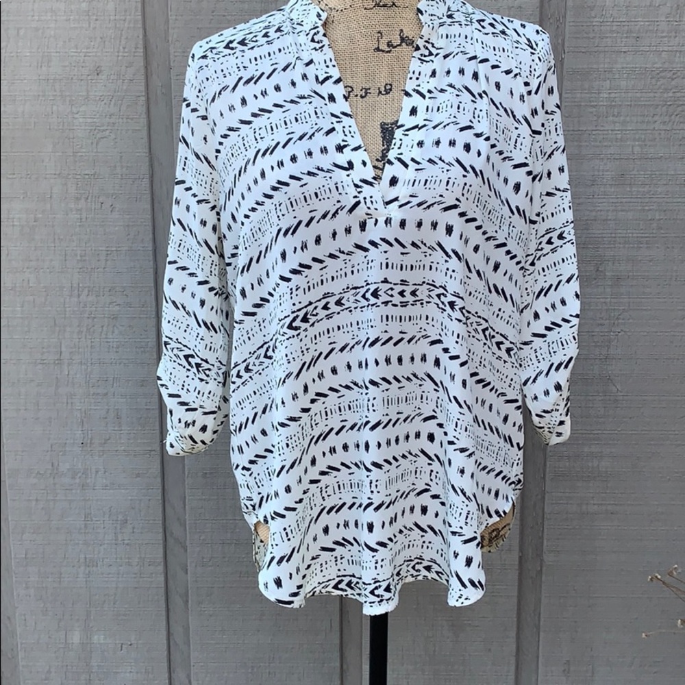 Patterned Lush Top - image 1